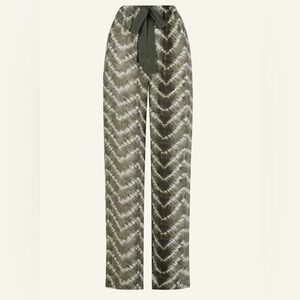 Kinga Csilla Shiloh Sun Straight-Leg Pants Small New Tie Dye Loungewear